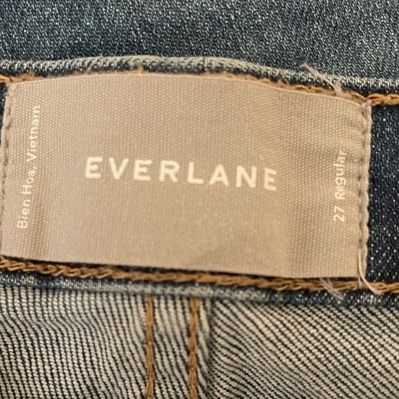 EVERLANE High Rise Skinny Jeans Medium Wash Blue Size 27 Classic - Picture 5 of 5